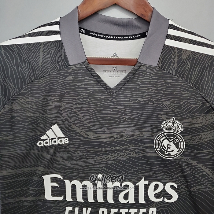 Camiseta Real Madrid Portero 2021-2022 Negro